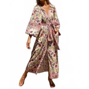 NEW MISS JUNE PARIS adriana long dress in multi